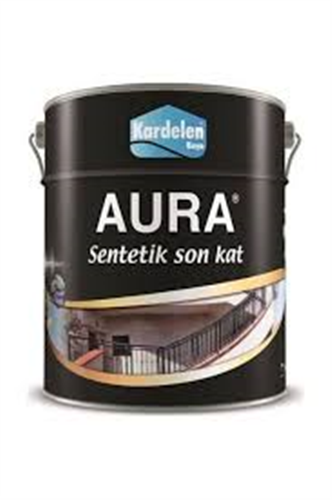 KARDELEN AURA SENTETİK SON KAT BOYA NEFTİ YEŞİL 3 KG